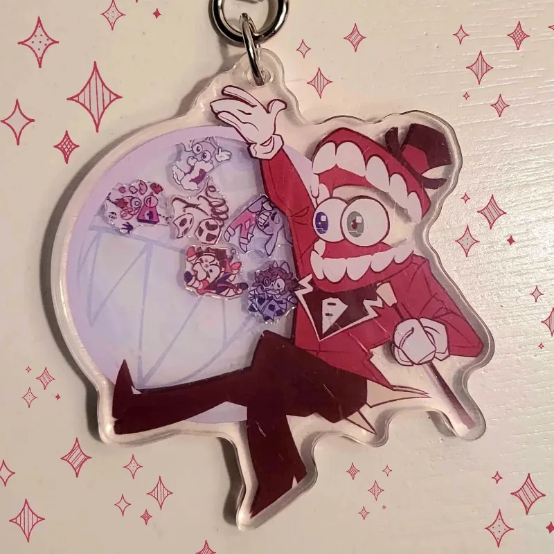Shaker Keychain For Caine Original Shaker Keychain Acrylic Handmade Cute Cartoon Anime Pendant Gift for Daily Use and Friends
Shaker Keychain For Caine Original Shaker Keychain Acrylic Handmade Cute Cartoon Anime Pendant Gift for Daily Use and Friends