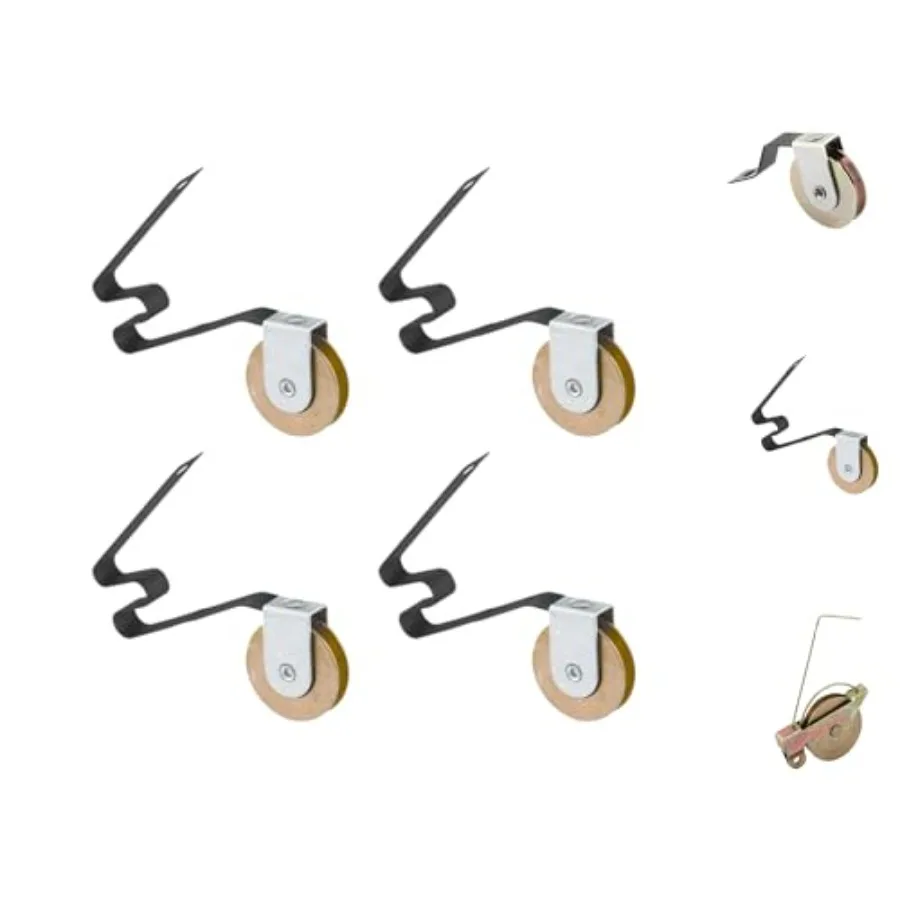 4 Pack Sliding Screen Door Rollers Tension Spring Fits for M-Shaped Rollers, B 512,,B 746 Replacement on Both Top and Bottom, 1
4 Pack Sliding Screen Door Rollers Tension Spring Fits for M-Shaped Rollers, B 512,,B 746 Replacement on Both Top and Bottom, 1