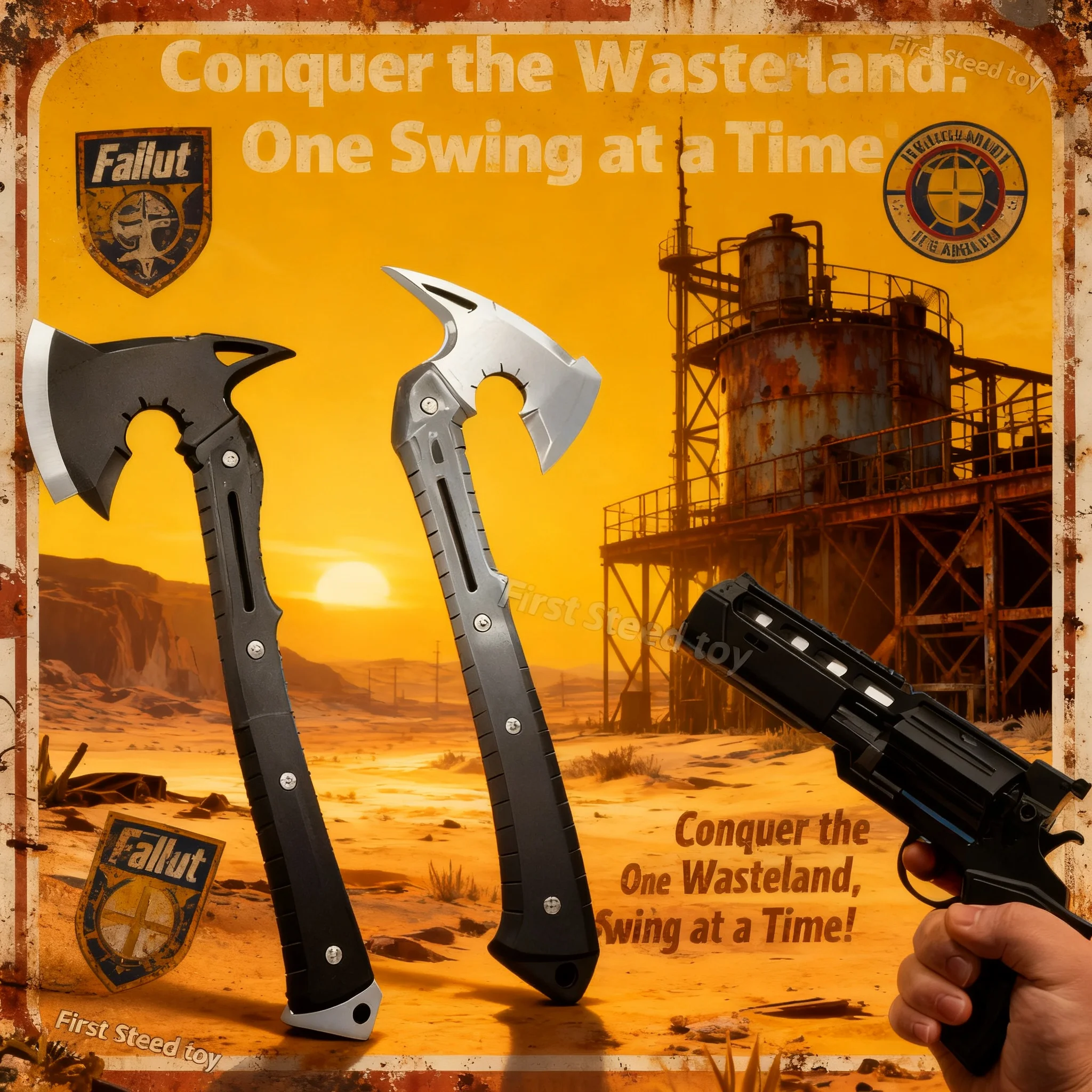 Leon Scott Kennedy Cosplay Axe Prop Model 3D Printing Plastic Gun Set For Adults Kids New Horror Game Fans Peripheral
Leon Scott Kennedy Cosplay Axe Prop Model 3D Printing Plastic Gun Set For Adults Kids New Horror Game Fans Peripheral