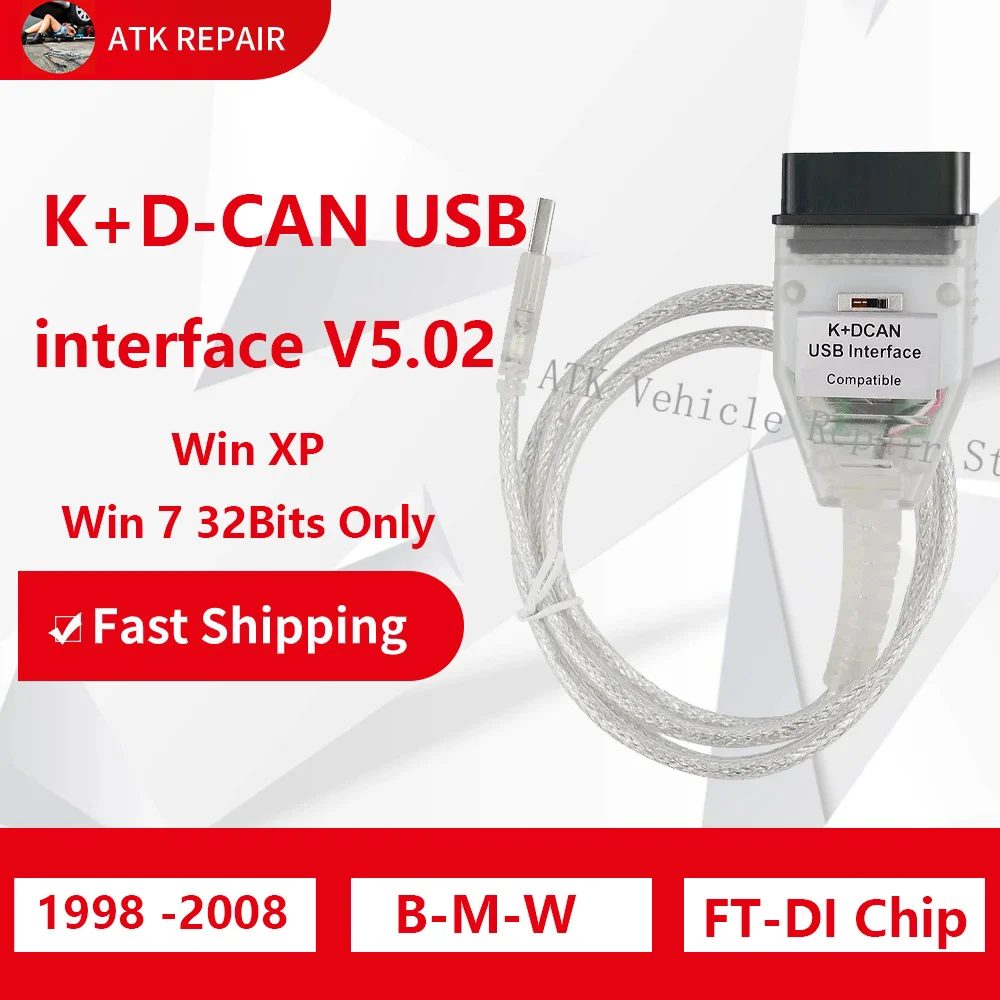 K + DCAN USB интерфейс I - N - P - A V5.02 Программирование программных адаптивных драйверов Поддержка Apple Code для транспортных средств B - M - W 1998 - 2008
K + DCAN USB интерфейс I - N - P - A V5.02 Программирование программных адаптивных драйверов Поддержка Apple Code для транспортных средств B - M - W 1998 - 2008