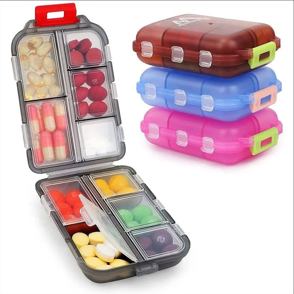 Tcare Travel Pill Organizer Moisture Proof Pills Box for Pocket Purse Daily Pill Case Portable Medicine Vitamin Holder Container
Tcare Travel Pill Organizer Moisture Proof Pills Box for Pocket Purse Daily Pill Case Portable Medicine Vitamin Holder Container