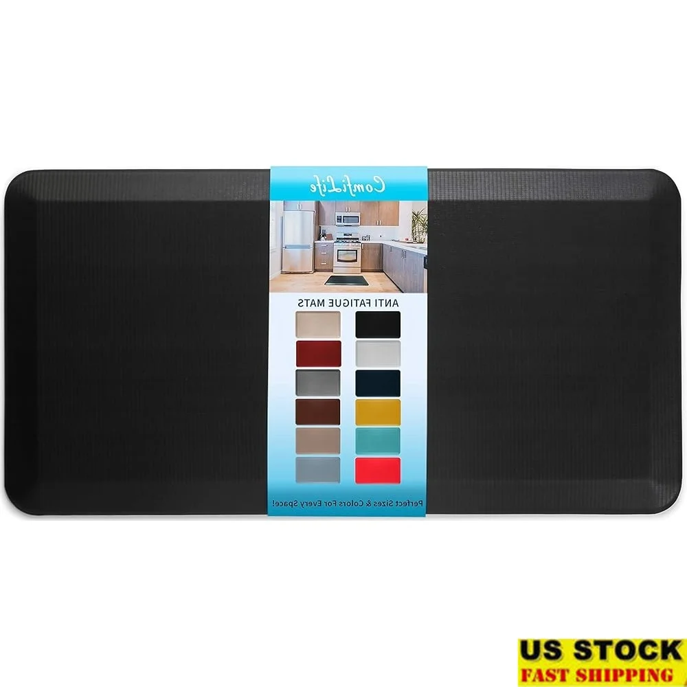 Anti Fatigue Kitchen Mat 34 Inch Thick Standing Desk Mat Non-Slip Stain Resistant Foam Comfort Rug Durable Surface Home Office
Anti Fatigue Kitchen Mat 34 Inch Thick Standing Desk Mat Non-Slip Stain Resistant Foam Comfort Rug Durable Surface Home Office