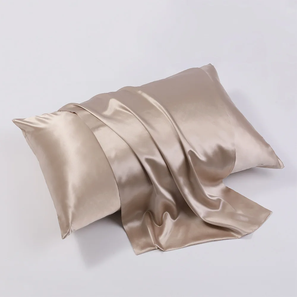 Luxury Double Sided 100% Pure Mulberry Silk Pillowcase Solid Color Smooth Soft Pillow Cover for Hair & Skin Care
Luxury Double Sided 100% Pure Mulberry Silk Pillowcase Solid Color Smooth Soft Pillow Cover for Hair & Skin Care