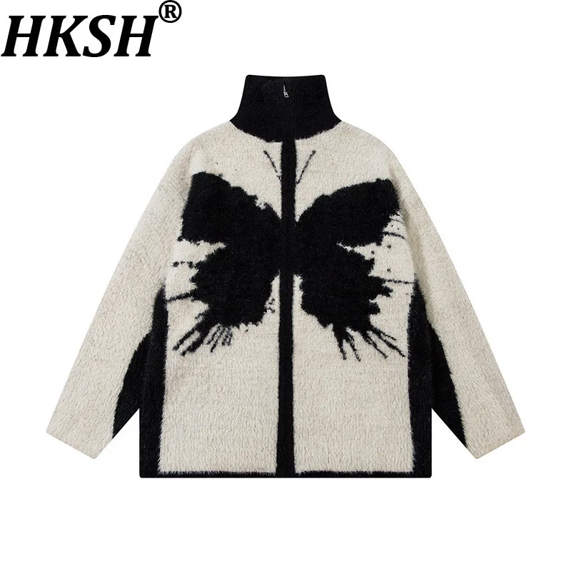 HKSH Man Tide осень-зима новый американский винтажный жаккардовый вязаный свитер свободного покроя High Sense ленивый свитер куртка женская HK10920
HKSH Man Tide осень-зима новый американский винтажный жаккардовый вязаный свитер свободного покроя High Sense ленивый свитер куртка женская HK10920