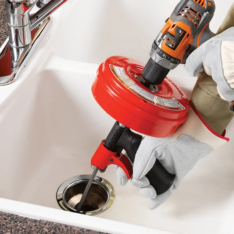 Spring Automatic Handling Machine Multifunctional Home Sewer Pipeline Leakage Hair Clogging Dredge Tool
Spring Automatic Handling Machine Multifunctional Home Sewer Pipeline Leakage Hair Clogging Dredge Tool