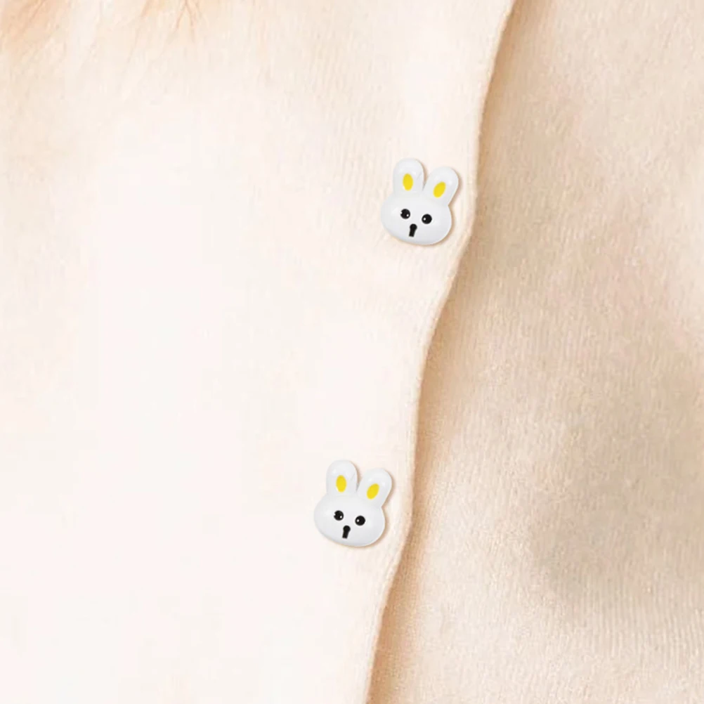 10 Pcs Rabbit Buttons Clothes Replacement High Quality for Clothing Resin Animal 
10 Pcs Rabbit Buttons Clothes Replacement High Quality for Clothing Resin Animal