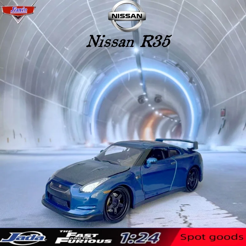 JADA 1:24 Nissan GTR R35 Paul Toy Alloy Car Diecasts & Toy Vehicles Car Model Miniature Scale Model Car Toys For Children
JADA 1:24 Nissan GTR R35 Paul Toy Alloy Car Diecasts & Toy Vehicles Car Model Miniature Scale Model Car Toys For Children