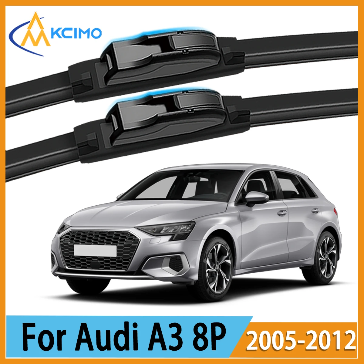 2PCS Wiper Blades for Audi A3 8P Sportback 2005 - 2012 High Efficiency Low Noise Long Durability
2PCS Wiper Blades for Audi A3 8P Sportback 2005 - 2012 High Efficiency Low Noise Long Durability