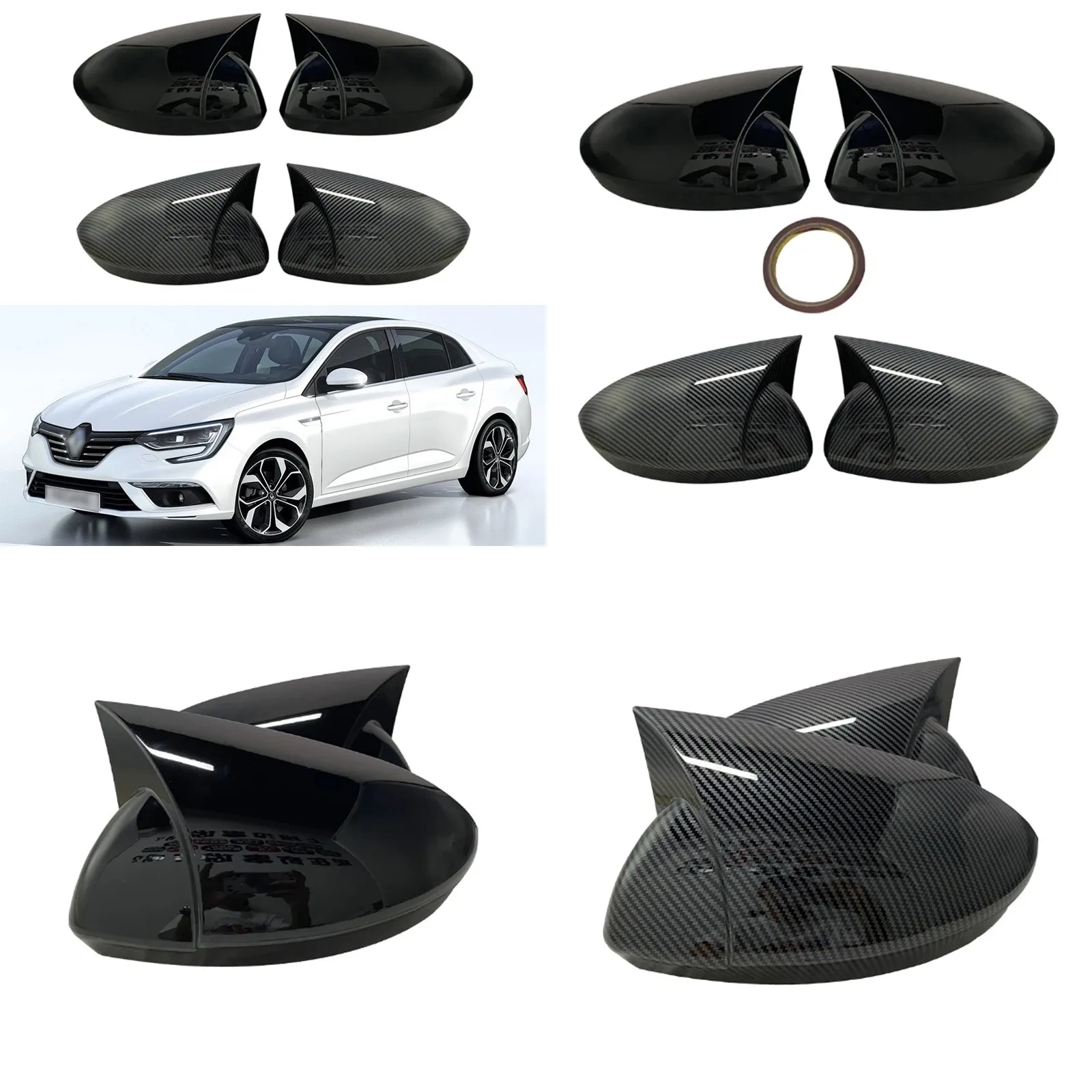 Carbon Fiber Style Rearview Mirror Cover Cap For Renault Megane 4 MK4 2016-2020
Carbon Fiber Style Rearview Mirror Cover Cap For Renault Megane 4 MK4 2016-2020