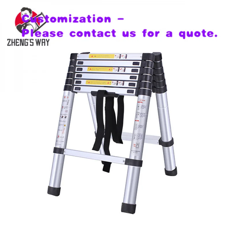 Многофункциональная телескопическая лестница-стремянка EN131 из алюминия, двусторонняя, регулируемая, складная, хит продаж
Многофункциональная телескопическая лестница-стремянка EN131 из алюминия, двусторонняя, регулируемая, складная, хит продаж