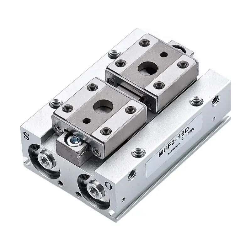 Parallel jaw slide table finger cylinder MHF2-8D/12D/16D/20D/D1/D2/DR/D1R/D2R
Parallel jaw slide table finger cylinder MHF2-8D/12D/16D/20D/D1/D2/DR/D1R/D2R