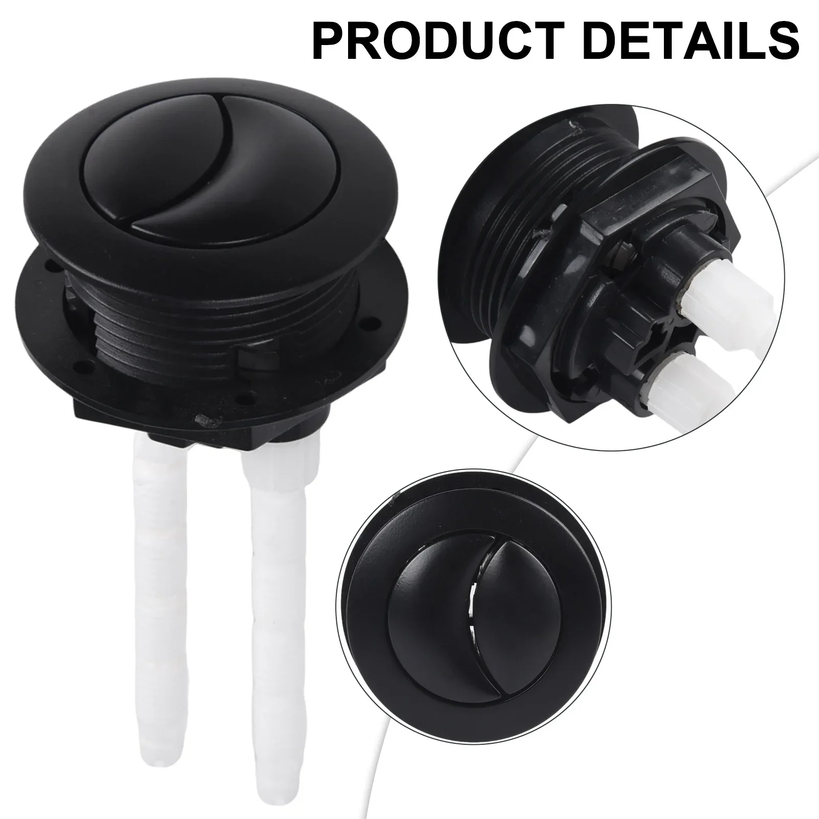 38mm Bathroom Toilet Water Tank Button Double Button Design and Disassemble Perfect for Home Hotels and Public Places
38mm Bathroom Toilet Water Tank Button Double Button Design and Disassemble Perfect for Home Hotels and Public Places