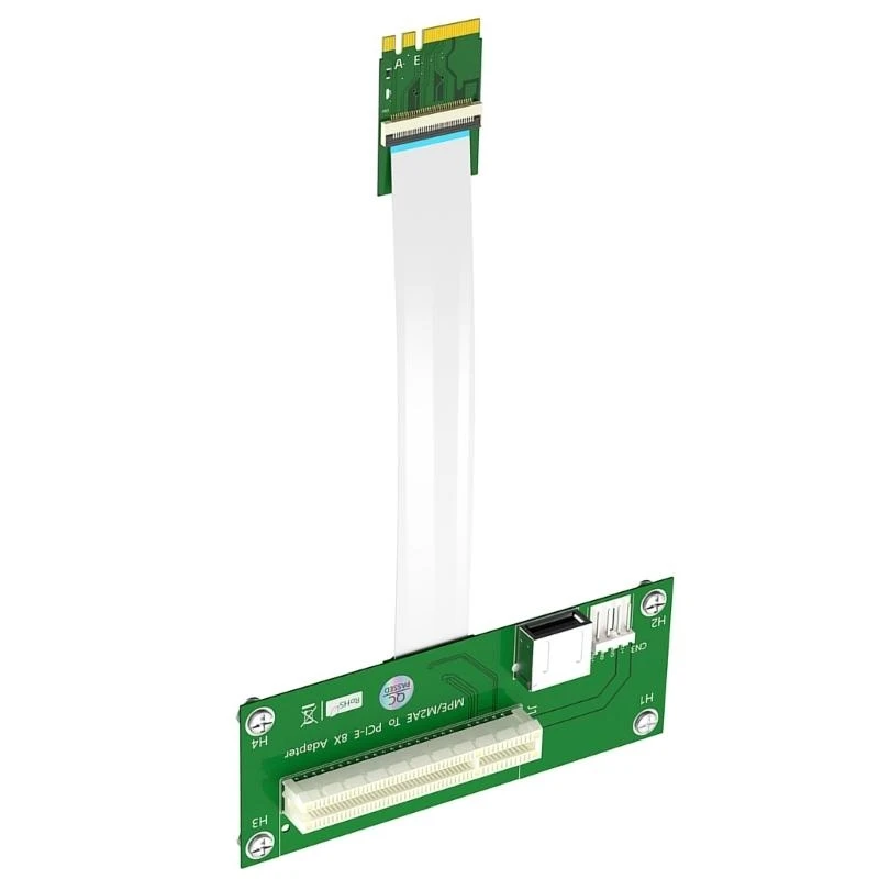 PCIExpress Adapter Cable, NGFF M.2 to PCIE8X Extender NGFF M.2 A/E Extension