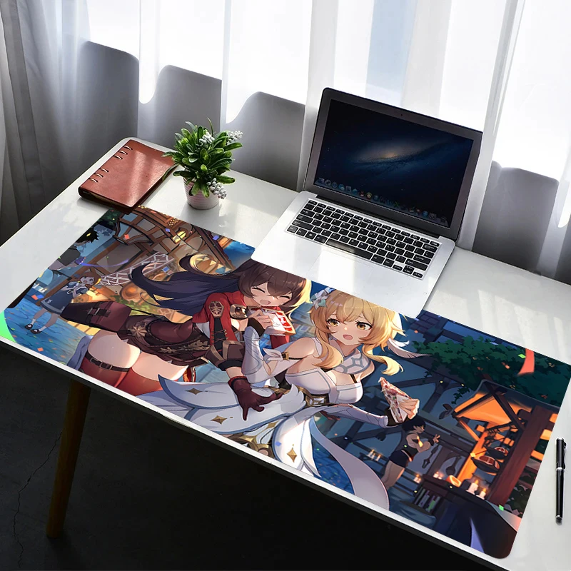 Mouse Pad PC Non Slip Rubber Mousepad Laptop Gamer Cabinet Keyboard Pad Office G-genshin Impact Computer Gaming Desk Mouse Mat
Mouse Pad PC Non Slip Rubber Mousepad Laptop Gamer Cabinet Keyboard Pad Office G-genshin Impact Computer Gaming Desk Mouse Mat