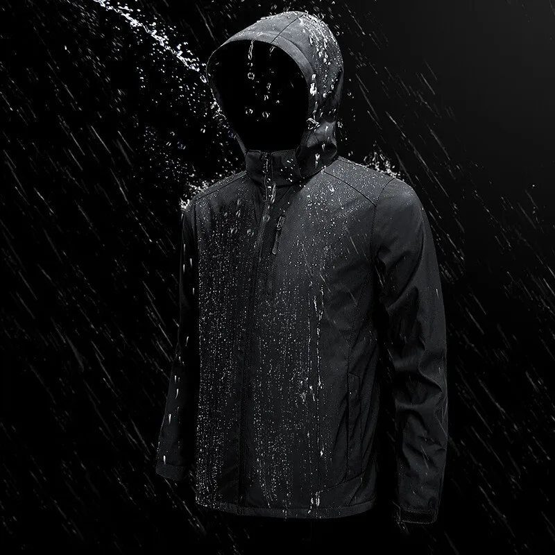 Spring and Autumn Outdoor Soft Shell Jacket for Men Windproof and Waterproof Single Layer Jacket for Men's Casual Jacket Coat
Spring and Autumn Outdoor Soft Shell Jacket for Men Windproof and Waterproof Single Layer Jacket for Men's Casual Jacket Coat