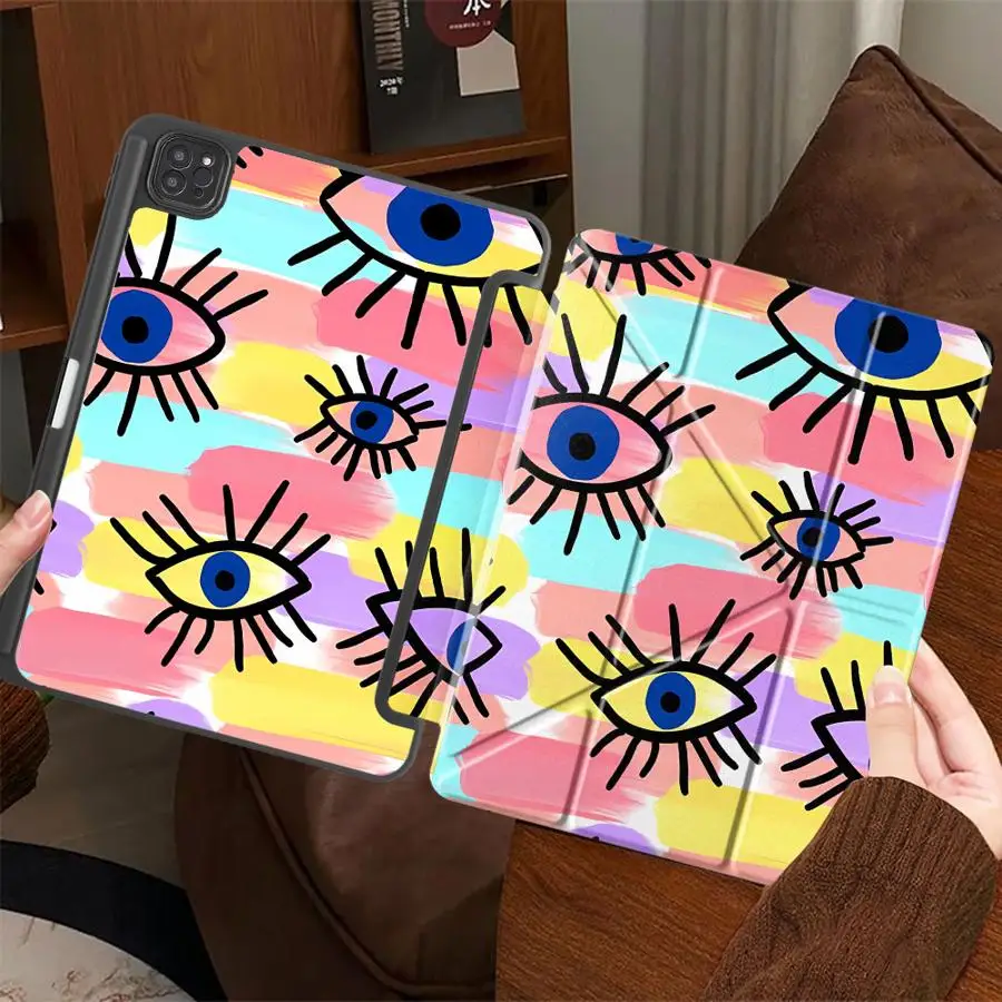 Красочный чехол-держатель с узором «Крутые глаза» для планшетов iPad Air 4, 5, M3, M2, M4, 11 дюймов, Pro 2025, Mini 6, 7, Pro 11-го, 10-го, 9-го, 8-го, 7-го поколений
Красочный чехол-держатель с узором «Крутые глаза» для планшетов iPad Air 4, 5, M3, M2, M4, 11 дюймов, Pro 2025, Mini 6, 7, Pro 11-го, 10-го, 9-го, 8-го, 7-го поколений