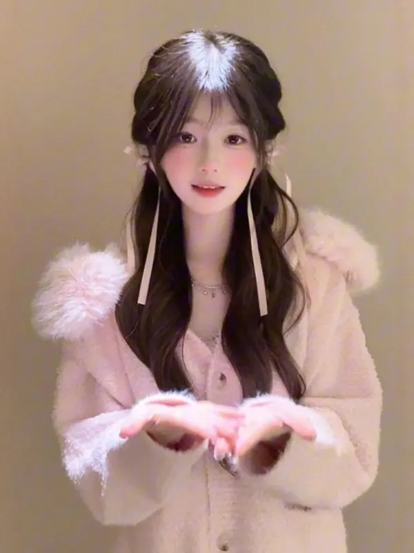 Soft Style Thickened Pink Hooded Loose Knitwear Outerwear Women's Commute Style Autumn Fashion Warm Knitted Top Coat
Soft Style Thickened Pink Hooded Loose Knitwear Outerwear Women's Commute Style Autumn Fashion Warm Knitted Top Coat