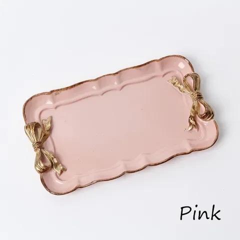 Creative Simple Resin Dessert Cake Plate Set Bowknot Handicraft Rectangle Plates Imitation Ceramic Party Decoration
Creative Simple Resin Dessert Cake Plate Set Bowknot Handicraft Rectangle Plates Imitation Ceramic Party Decoration