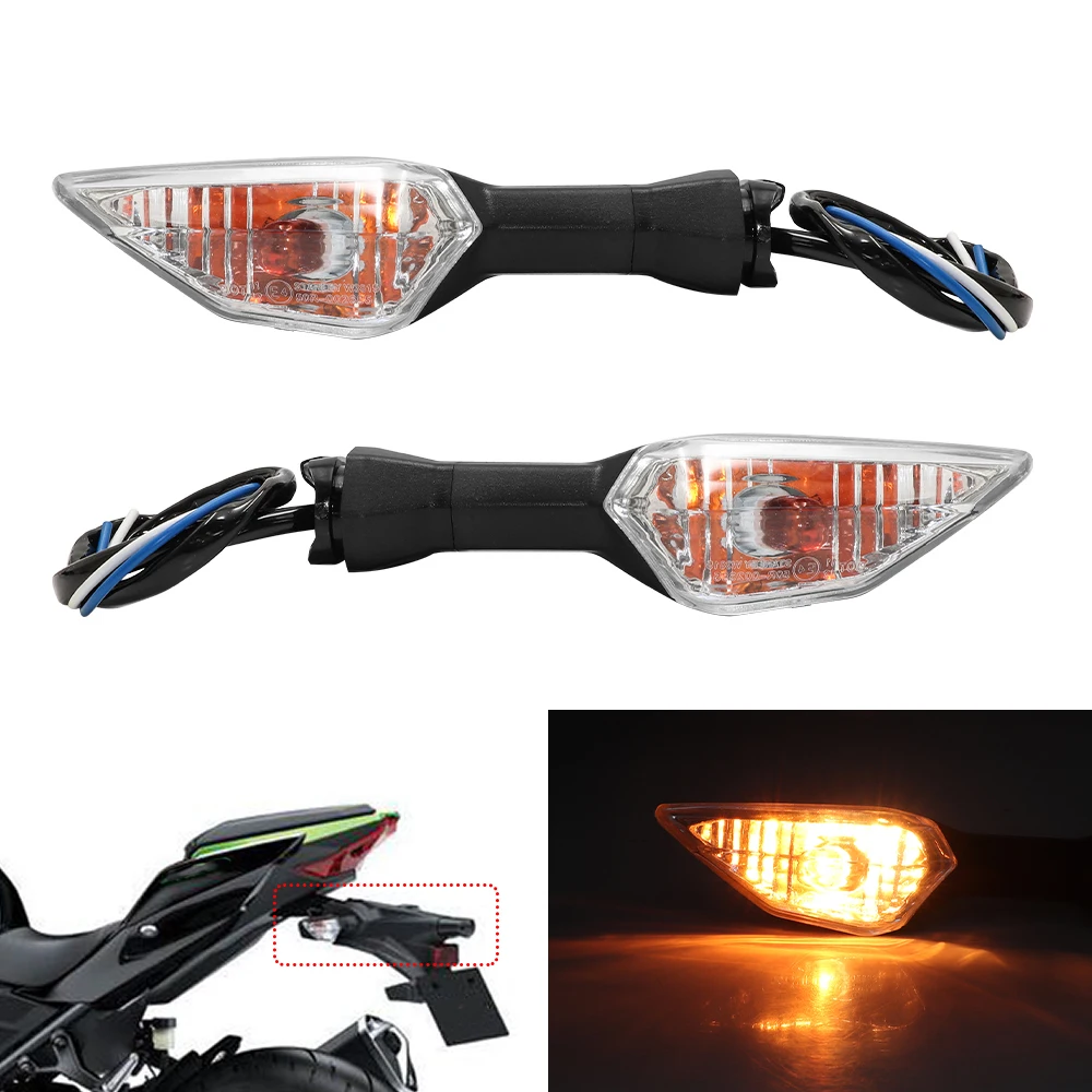 Rear Turn Signal Light Indicator For KAWASAKI NINJA 250 300 400 650 1000 ZX-6R ZX-10R Z250SL Z1000SX Motorcycle Blinker Lamp
Rear Turn Signal Light Indicator For KAWASAKI NINJA 250 300 400 650 1000 ZX-6R ZX-10R Z250SL Z1000SX Motorcycle Blinker Lamp