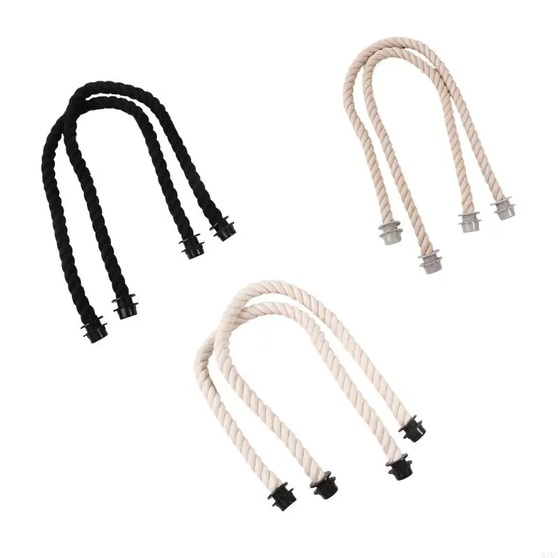 X7XC 1 Pair Durable Rope Handle with Canvas Insert for Beach Bags Handbag Tote Canvas Tote Purse, Handbag Strap Replacements
X7XC 1 Pair Durable Rope Handle with Canvas Insert for Beach Bags Handbag Tote Canvas Tote Purse, Handbag Strap Replacements