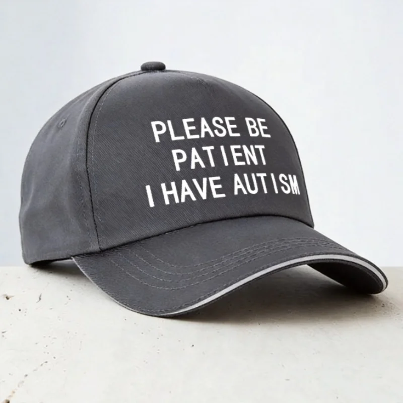 Please Be Patient I Have Autism Baseball Cap outdoor Men Women autistic patient hats adjustable golo snapback hats
Please Be Patient I Have Autism Baseball Cap outdoor Men Women autistic patient hats adjustable golo snapback hats