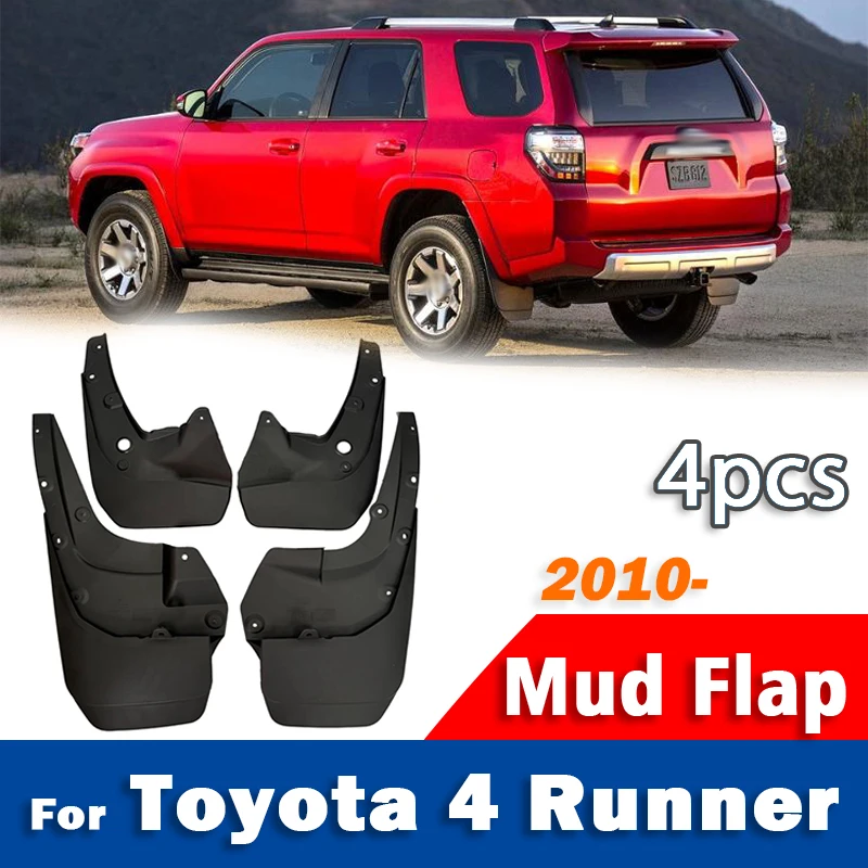 FOR Toyota 4RUNNER 4 Runner Mudguard Mudflaps Fender Mud Flap Guards Splash Mudguards Car Accessories 1 set 4pcs 2010-2024
FOR Toyota 4RUNNER 4 Runner Mudguard Mudflaps Fender Mud Flap Guards Splash Mudguards Car Accessories 1 set 4pcs 2010-2024