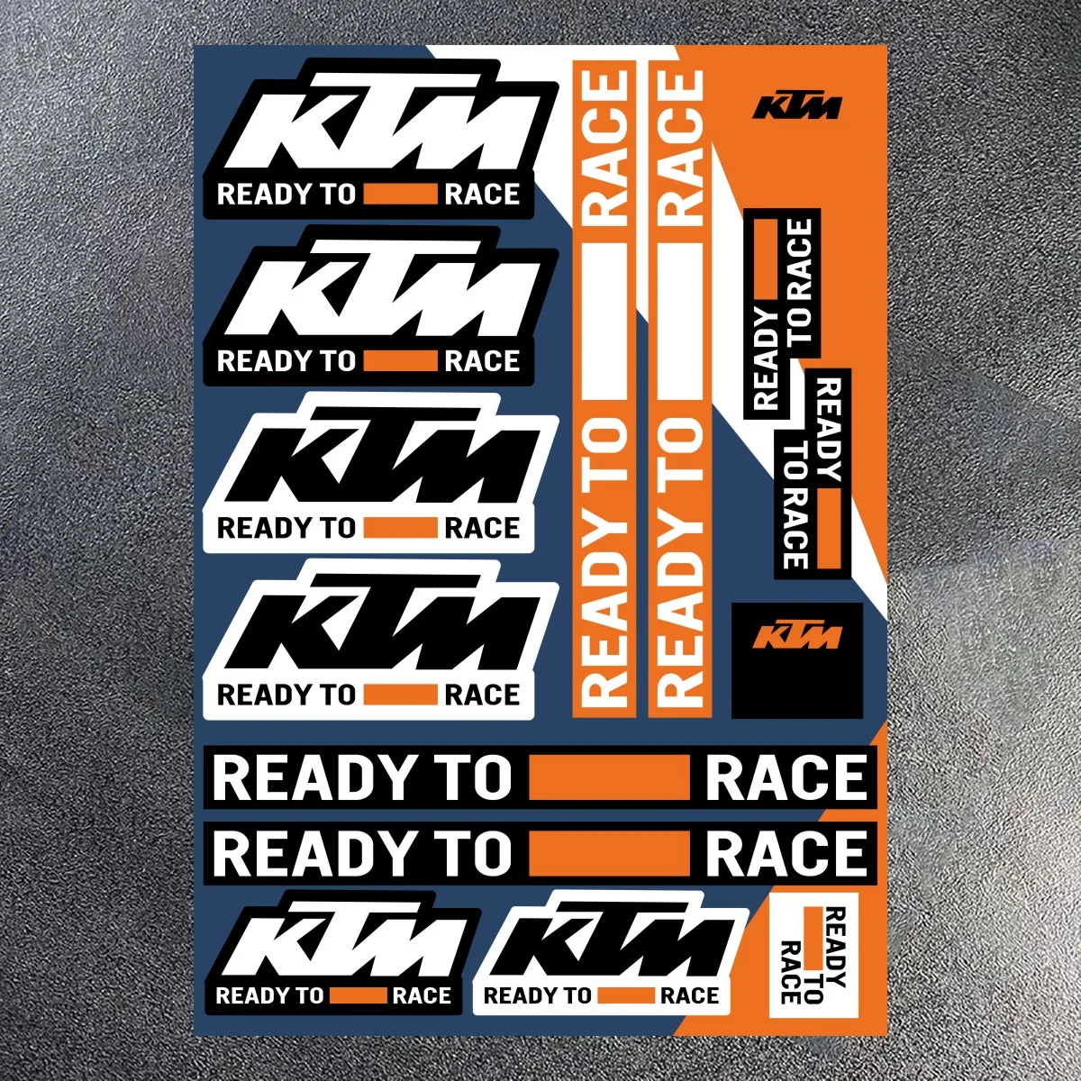 Виниловые наклейки KTM, эмблема с логотипом мотоцикла, комплект светоотражающих наклеек
Виниловые наклейки KTM, эмблема с логотипом мотоцикла, комплект светоотражающих наклеек