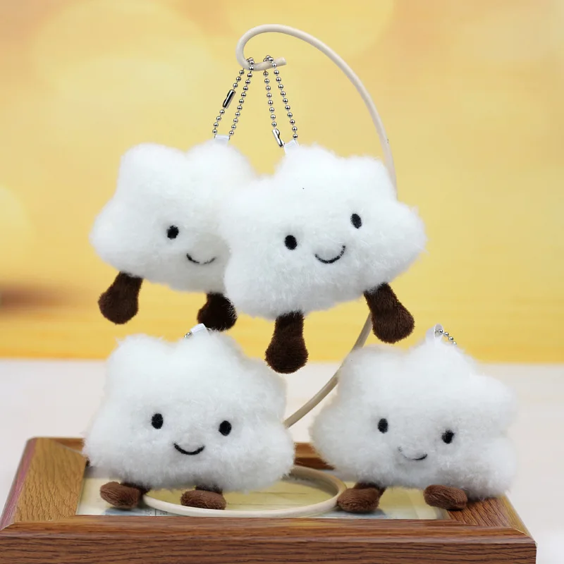 Creative Cute White Cloud Doll Small Fresh Soft Cloud Plush Toys White Cloud Doll Bag Hanging Jewelry Cloth Doll Small Pendant
Creative Cute White Cloud Doll Small Fresh Soft Cloud Plush Toys White Cloud Doll Bag Hanging Jewelry Cloth Doll Small Pendant