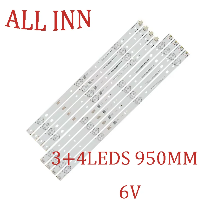 Лента светодиодной подсветки для 47PFH4109/88 47PFL3188H/12 47PFL3188T/60 TPT470H1-DUJFFE CL-47-D407-L-V2 CL-47-D407-R-R2
Лента светодиодной подсветки для 47PFH4109/88 47PFL3188H/12 47PFL3188T/60 TPT470H1-DUJFFE CL-47-D407-L-V2 CL-47-D407-R-R2