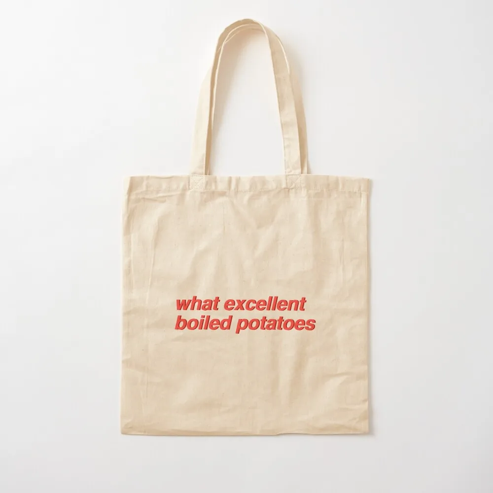 Pride & Prejudice - what excellent boiled potatoes (red) Tote Bag Women bags Gift bag canvas tote bag
Pride & Prejudice - what excellent boiled potatoes (red) Tote Bag Women bags Gift bag canvas tote bag