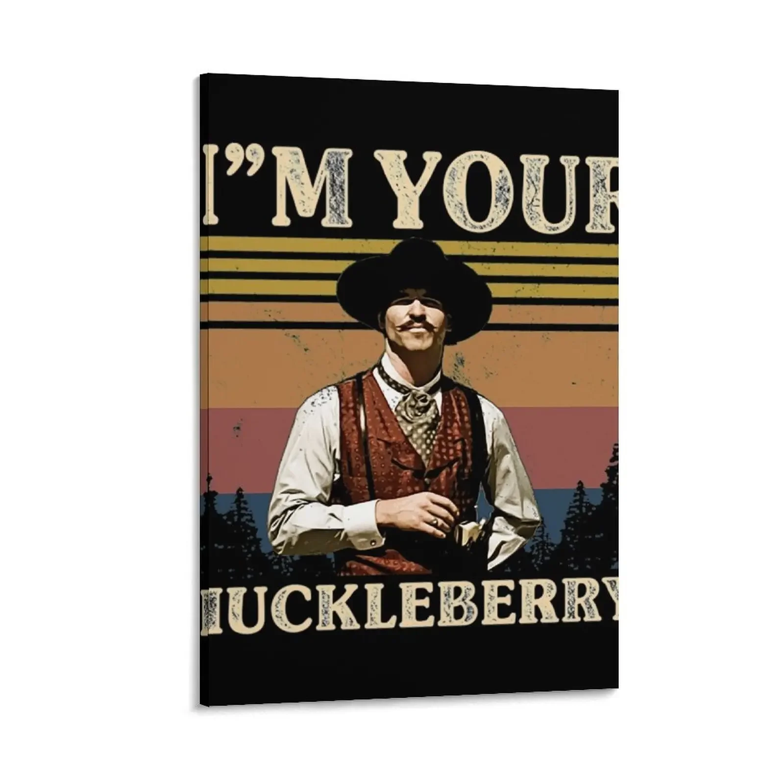 Doc Holliday T-ShirtDoc Holliday I'm Your Huckleberry Canvas Painting room decorations Decorative painting for bedroom
Doc Holliday T-ShirtDoc Holliday I'm Your Huckleberry Canvas Painting room decorations Decorative painting for bedroom