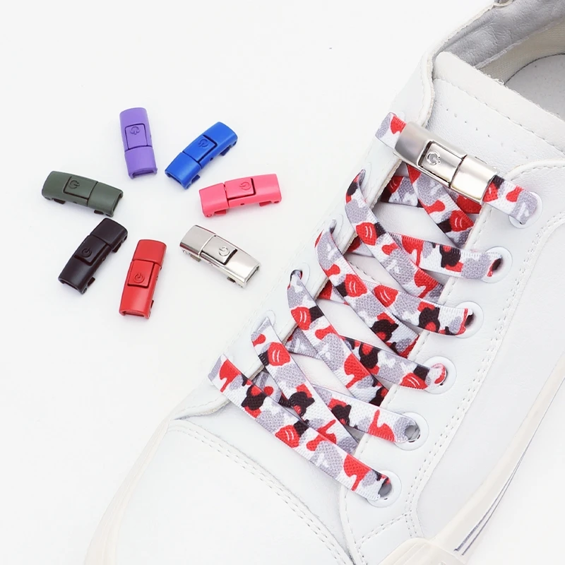 Elastic Shoelaces 8mm Flat Lock No Tie Shoe Laces for Sneakers Kids & Adults Camouflage Lazy Shoes Lace 1 Pair
Elastic Shoelaces 8mm Flat Lock No Tie Shoe Laces for Sneakers Kids & Adults Camouflage Lazy Shoes Lace 1 Pair
