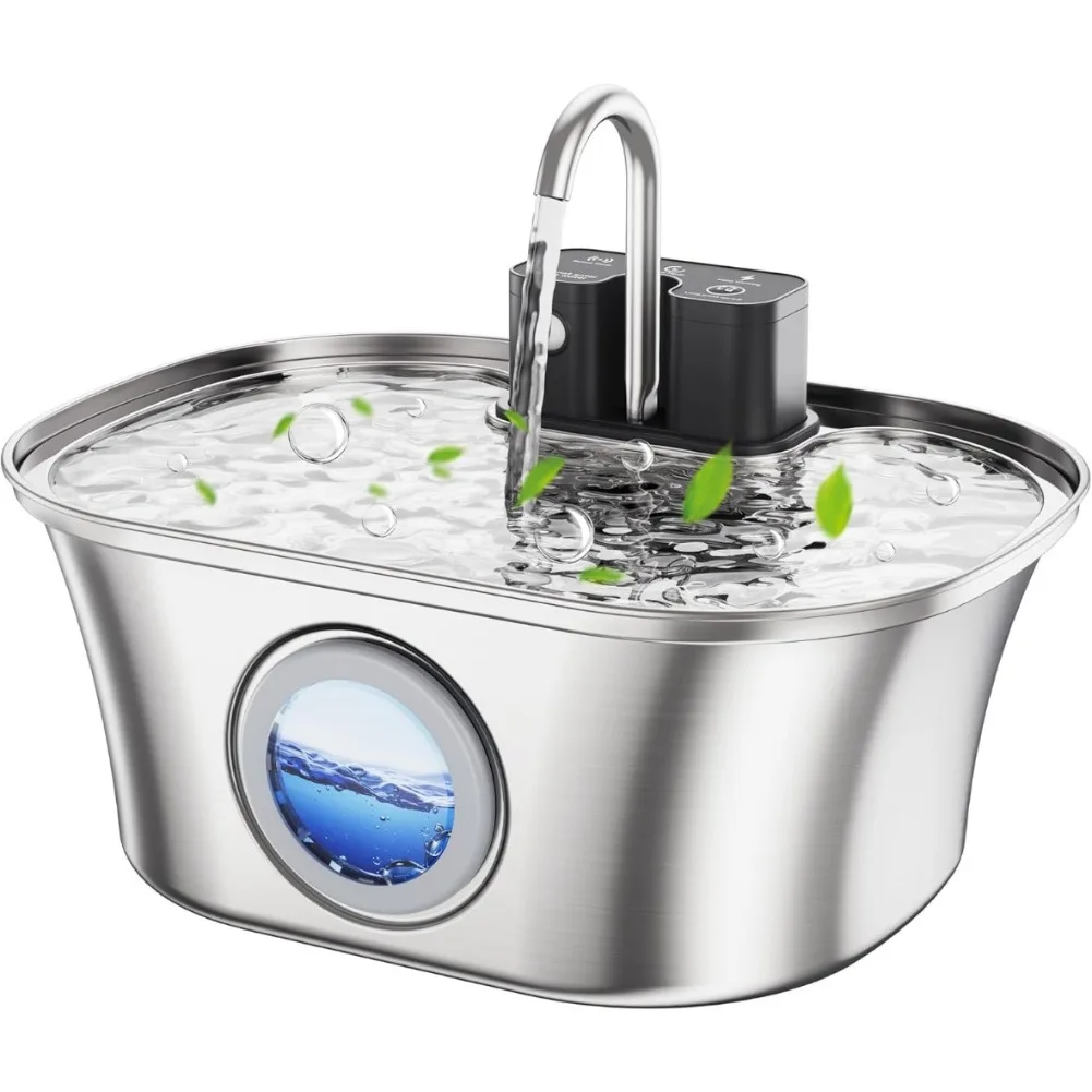 VOFORD Wireless Automatic Cat Water Fountain 4000mAh Pet Water Dispenser For Dog Cat Infrared Sensor Smart Pet Drinkier Fountain
VOFORD Wireless Automatic Cat Water Fountain 4000mAh Pet Water Dispenser For Dog Cat Infrared Sensor Smart Pet Drinkier Fountain