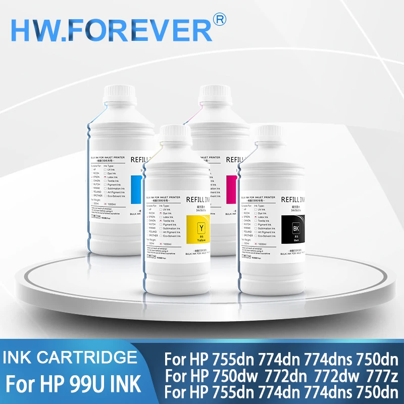 Pigment Dye Ink Refill Ink For HP 970 990 980 971 991 For HP 77dw 477dw 377dn 452dn 755dn 774dn 750dn 772dn 477dw Printers Ink
Pigment Dye Ink Refill Ink For HP 970 990 980 971 991 For HP 77dw 477dw 377dn 452dn 755dn 774dn 750dn 772dn 477dw Printers Ink