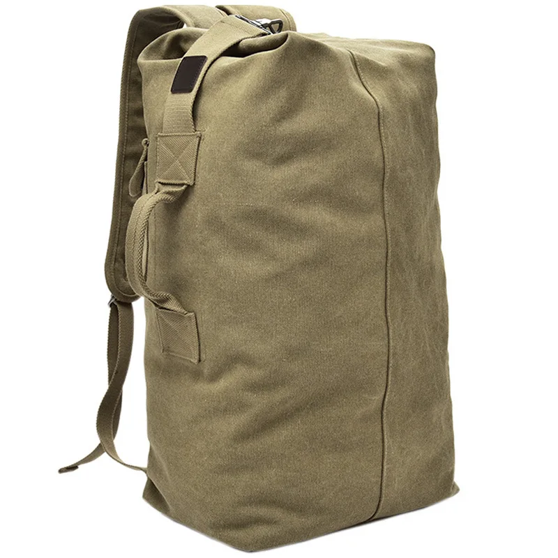 Outdoor large-capacity travel shoulder bag men's backpack travel sports bag trend canvas shoulder bag men can be handheld
Outdoor large-capacity travel shoulder bag men's backpack travel sports bag trend canvas shoulder bag men can be handheld