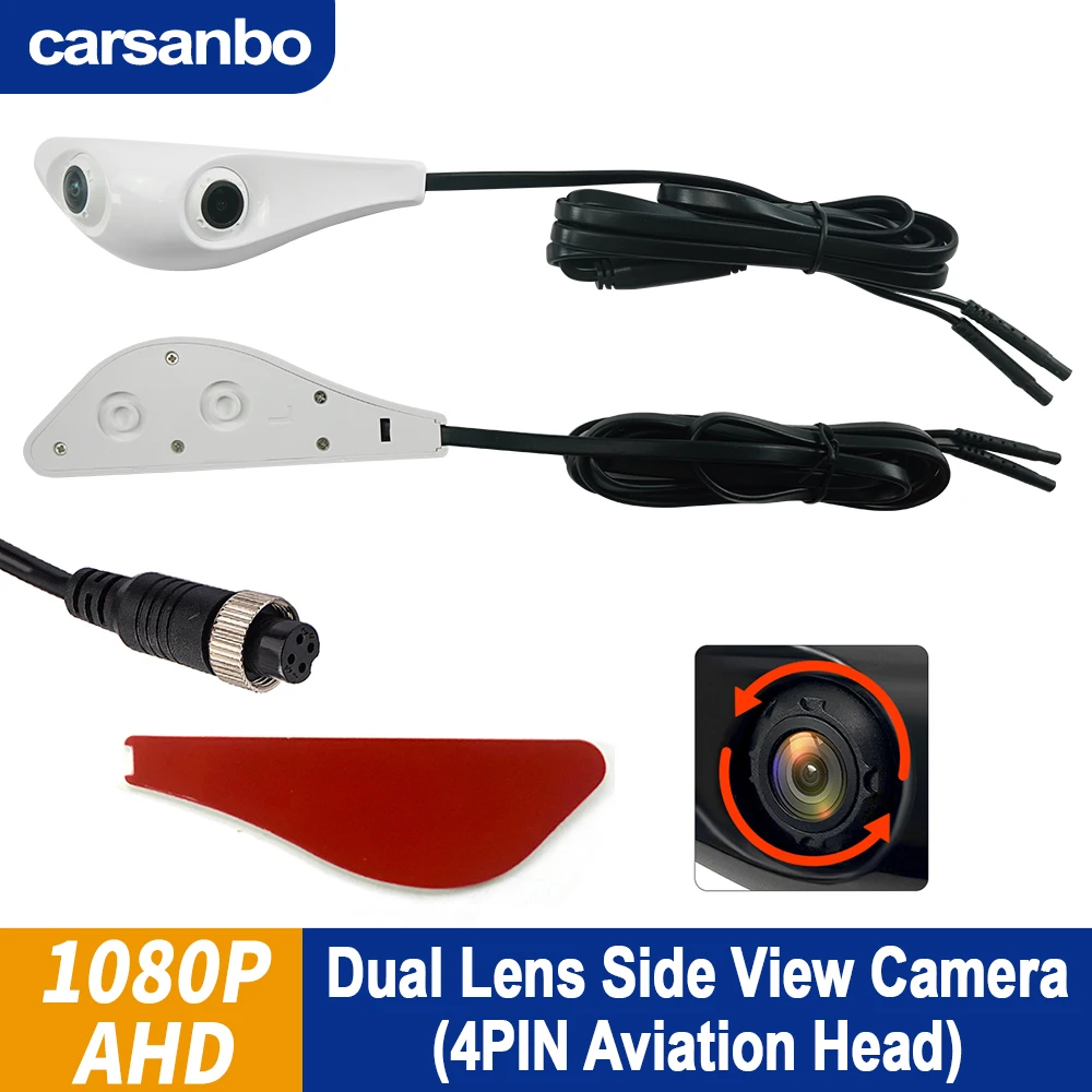 Carsanbo Motor Vehicle Dual Lens Camera Aviation Head Interface HD AHD1080P Camera Only Supports 1080 Monitor Use Car Camera
Carsanbo Motor Vehicle Dual Lens Camera Aviation Head Interface HD AHD1080P Camera Only Supports 1080 Monitor Use Car Camera
