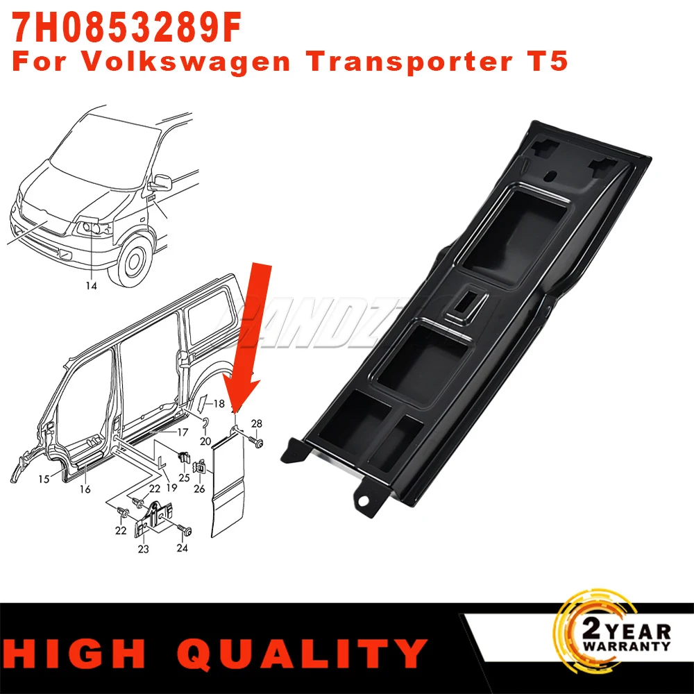 1 Pc New B Pillar Left Lower Trim fuel cap flap cover Black 7H0853289F For VW Transporter T5 Easy Installation car accessories
1 Pc New B Pillar Left Lower Trim fuel cap flap cover Black 7H0853289F For VW Transporter T5 Easy Installation car accessories