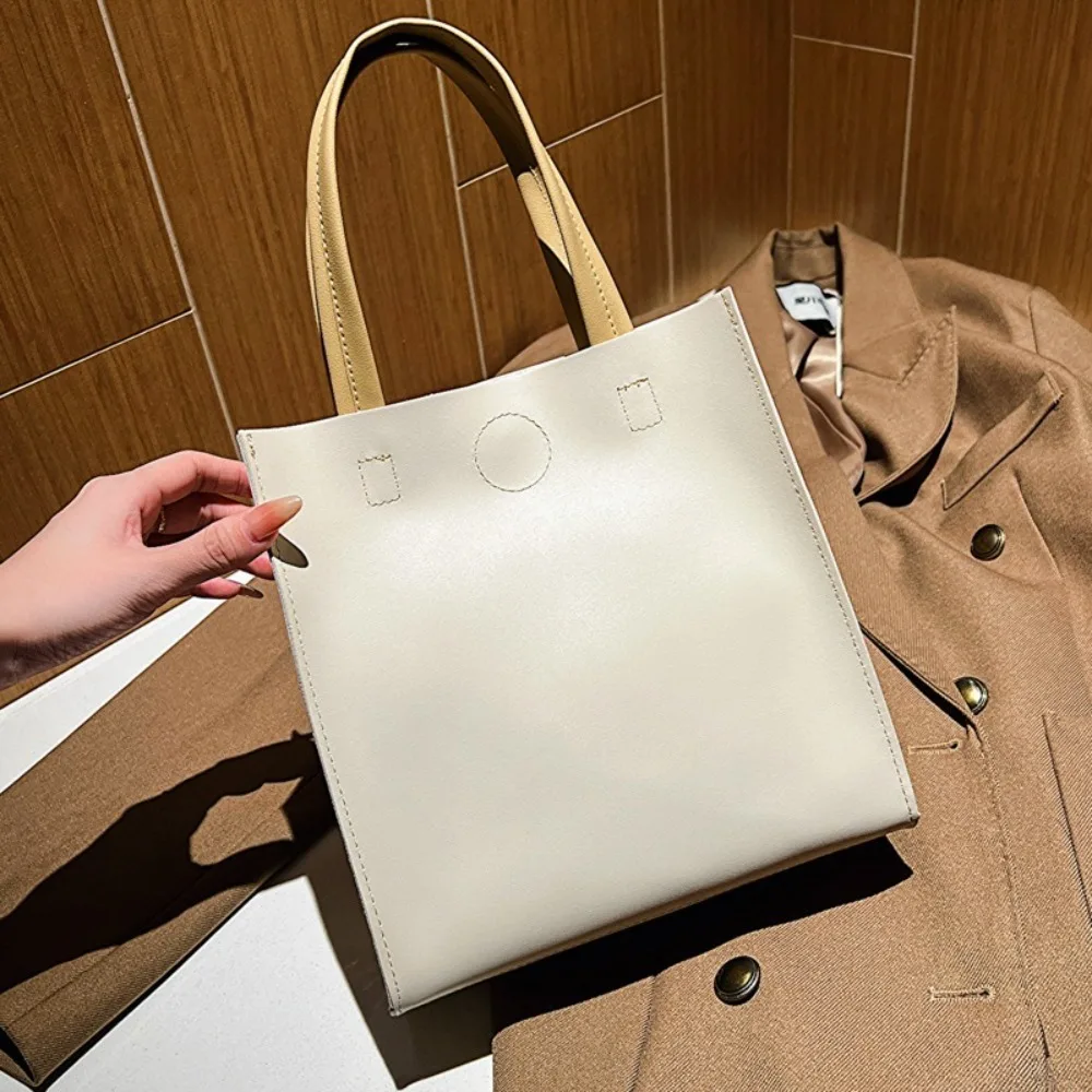 Casual Square Soft PU Tote Bag Korean Style Solid Color Women Handbag Large Capacity Magnetic Button Single Shoulder Bag Girl
Casual Square Soft PU Tote Bag Korean Style Solid Color Women Handbag Large Capacity Magnetic Button Single Shoulder Bag Girl