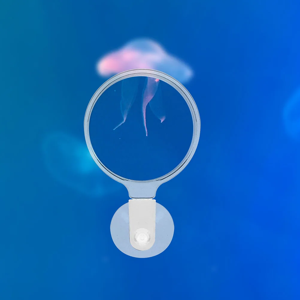 Fish Tank Magnifying Glass Acrylic Clear Suction Cup Viewer for Betta Small Animals Plants Observation Magnifier
Fish Tank Magnifying Glass Acrylic Clear Suction Cup Viewer for Betta Small Animals Plants Observation Magnifier