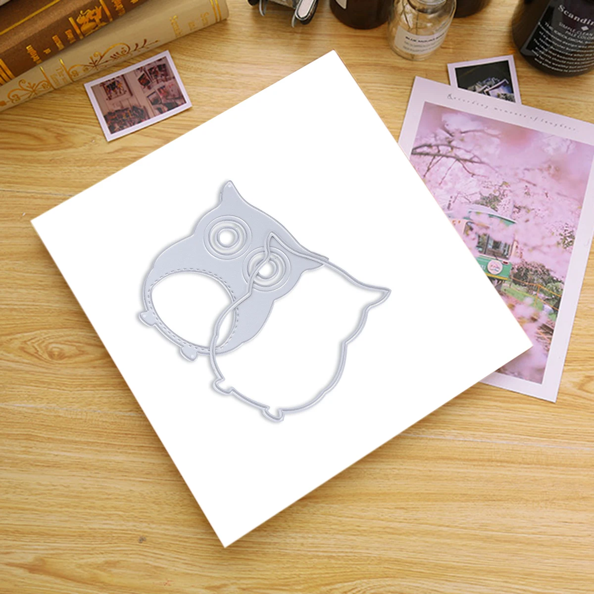 1 set Owl Paper Cutting Dies Scrapbook Stencils High Carbon Steel Craft Embossing Tool for DIY Handmade Projects Easy Use
1 set Owl Paper Cutting Dies Scrapbook Stencils High Carbon Steel Craft Embossing Tool for DIY Handmade Projects Easy Use