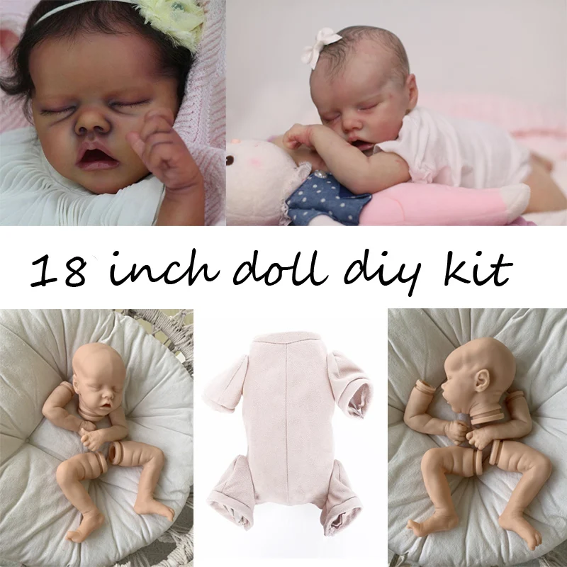 Reborn Doll Kits for 18 Inches Soft Vinyl Reborn Baby Dolls Accessories Diy Toy Doll Parts
Reborn Doll Kits for 18 Inches Soft Vinyl Reborn Baby Dolls Accessories Diy Toy Doll Parts