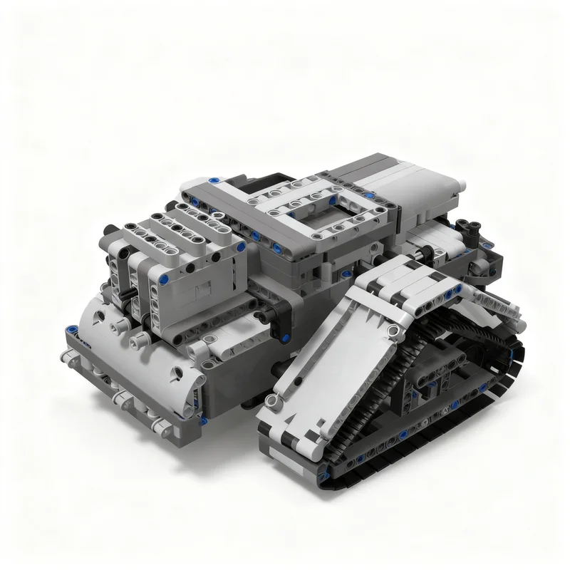 999PCS MOC Technology Tracked Steam Tractor Model DIY Creative Assembly Building Blocks Display Birthday Gift Decoration Home
999PCS MOC Technology Tracked Steam Tractor Model DIY Creative Assembly Building Blocks Display Birthday Gift Decoration Home