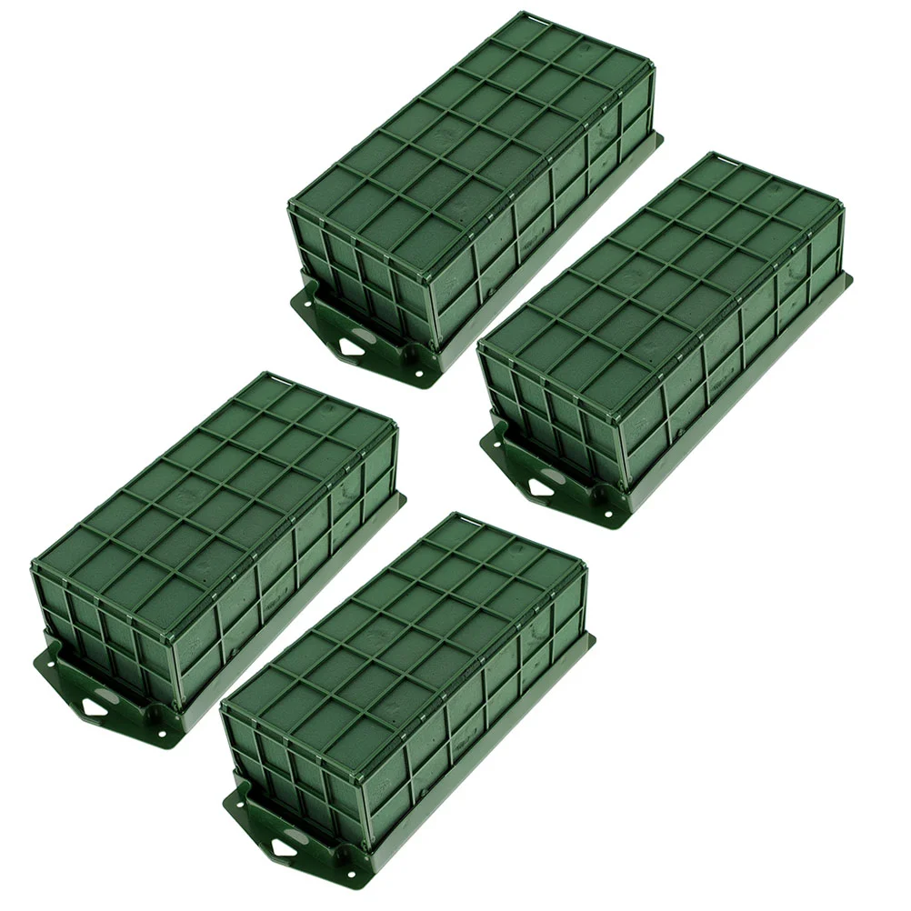 4 Pcs Rectangle Floral Foam Cage Flower Arrangement Mud Home Decor Supplies Wall Mount Desktop Display Florist Tool
4 Pcs Rectangle Floral Foam Cage Flower Arrangement Mud Home Decor Supplies Wall Mount Desktop Display Florist Tool