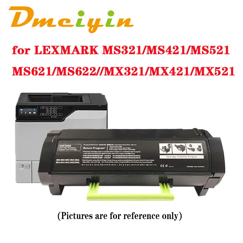 Картридж с тонером на 6000 страниц 56F3000 AP для LEXMARK MS321/MS421/MS521/MS621/MS622/MX321/MX421/MX521/MX522/MX622
Картридж с тонером на 6000 страниц 56F3000 AP для LEXMARK MS321/MS421/MS521/MS621/MS622/MX321/MX421/MX521/MX522/MX622
