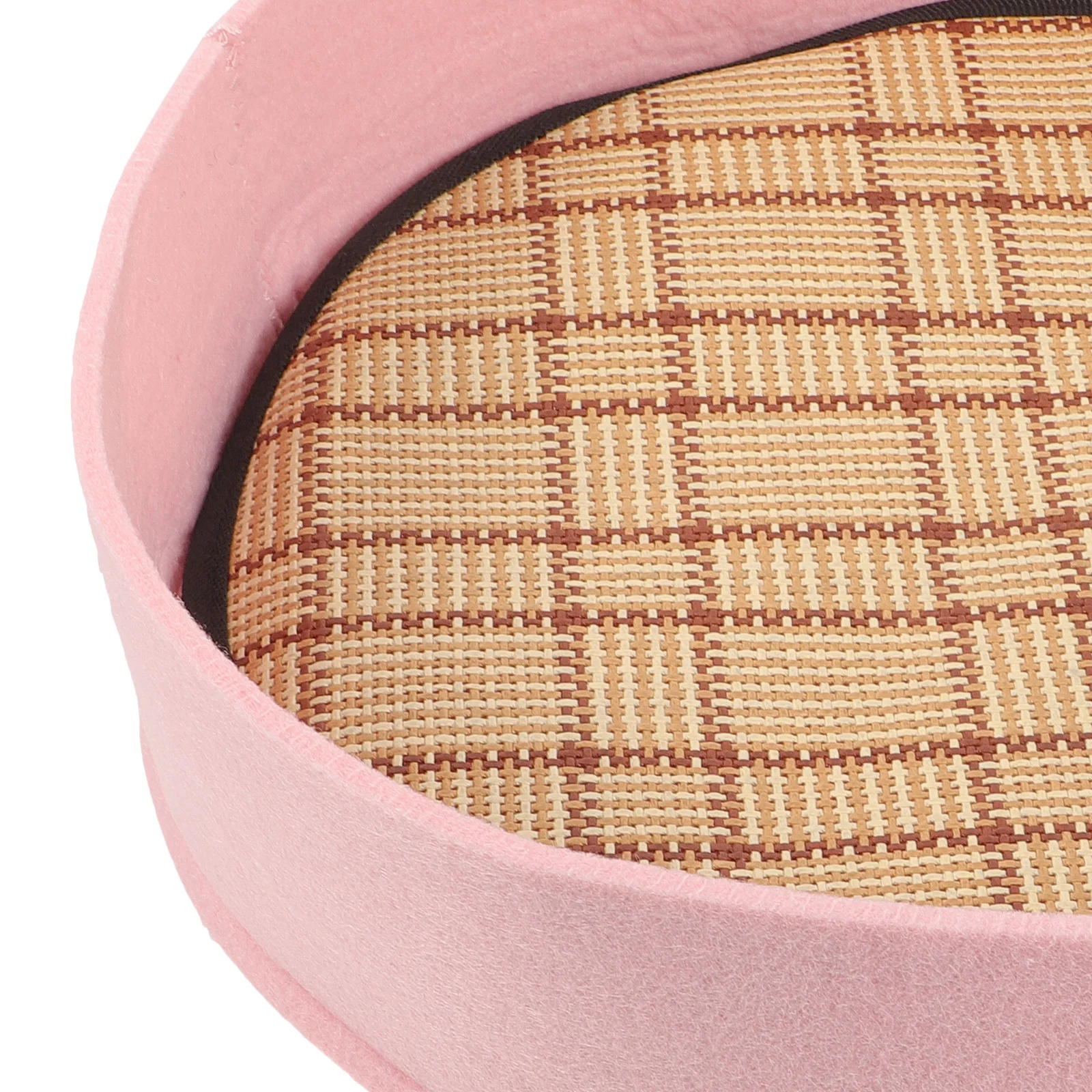 Small Pet Cooling Mat Felt Straw Comfortable Dog Nest Summer Sleeping Pad Cat Cooling Bed Lightweight Foldable 
Small Pet Cooling Mat Felt Straw Comfortable Dog Nest Summer Sleeping Pad Cat Cooling Bed Lightweight Foldable