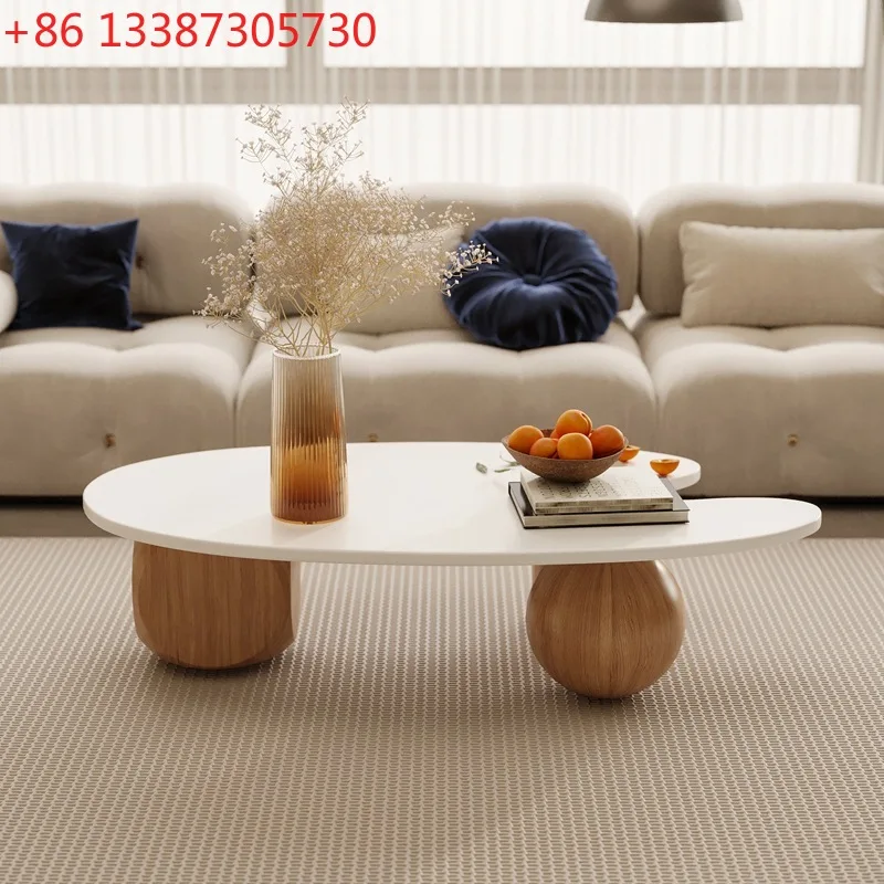 Creative Japanese wabi-sabi style coffee table TV cabinet combination living room home Nordic cream style
Creative Japanese wabi-sabi style coffee table TV cabinet combination living room home Nordic cream style