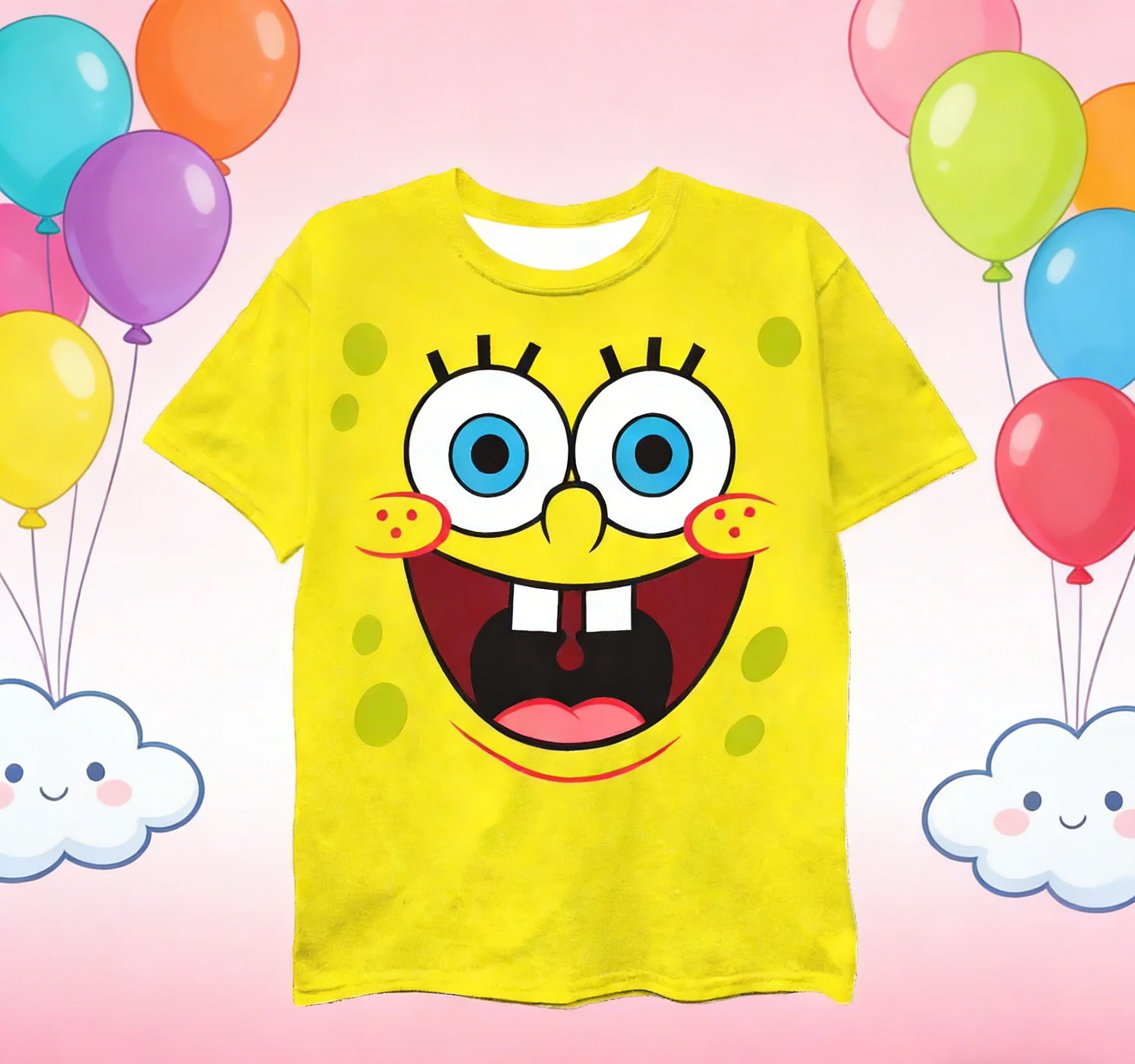 Хит продаж: модные футболки с изображением Губки Боба для детей, футболки для взрослых (мужские/женские), летние повседневные уличные топы, оверсайз
Хит продаж: модные футболки с изображением Губки Боба для детей, футболки для взрослых (мужские/женские), летние повседневные уличные топы, оверсайз