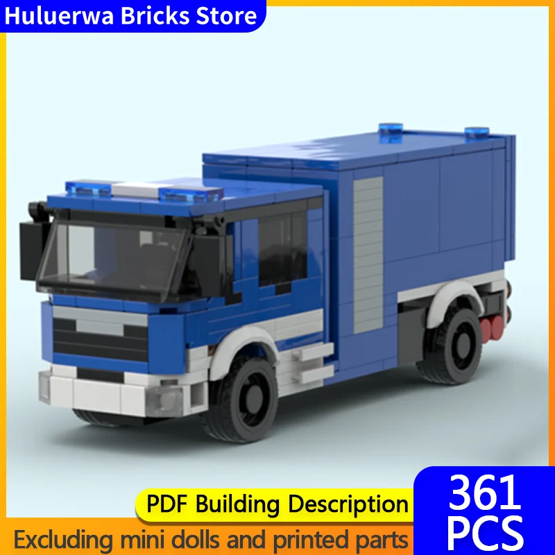 Модель городской автомобиль MOC, строительные кирпичи, фургон, транспортный грузовик, модульная технология, детские праздничные подарки, сборные игрушки, костюм
Модель городской автомобиль MOC, строительные кирпичи, фургон, транспортный грузовик, модульная технология, детские праздничные подарки, сборные игрушки, костюм