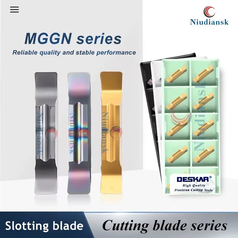 MGGN DESKAR Slotting Blade MGGN150/200/250/300/400/500-JV JM LF6028 LF6008 TF618 Numerical Control Fine Grinding Grooving Insert
MGGN DESKAR Slotting Blade MGGN150/200/250/300/400/500-JV JM LF6028 LF6008 TF618 Numerical Control Fine Grinding Grooving Insert