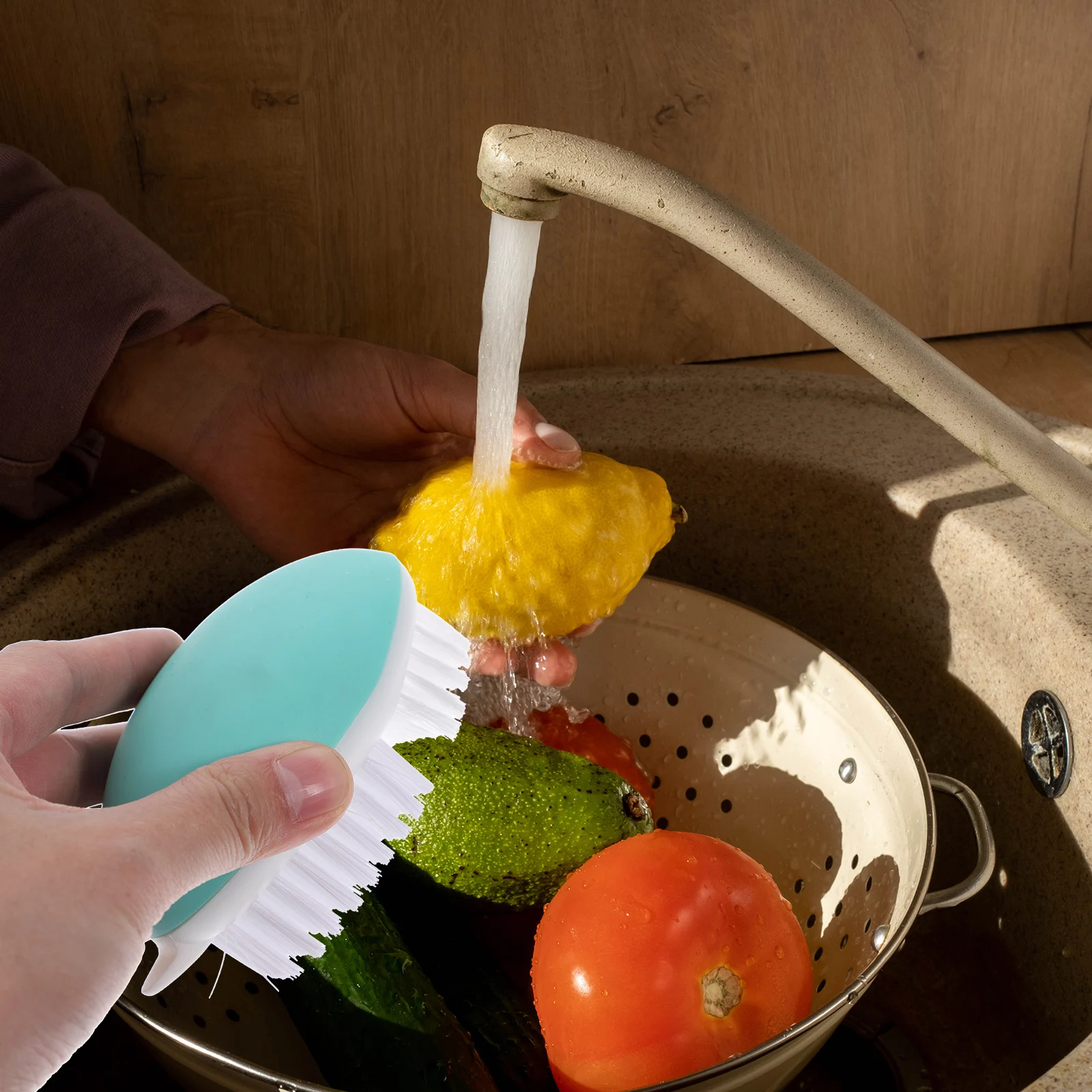 Vegetable Fruit Brush Cleaner Food Scrubber Potato Mushroom Cleaning Tools Kitchen Accessories PA Material Safe
Vegetable Fruit Brush Cleaner Food Scrubber Potato Mushroom Cleaning Tools Kitchen Accessories PA Material Safe